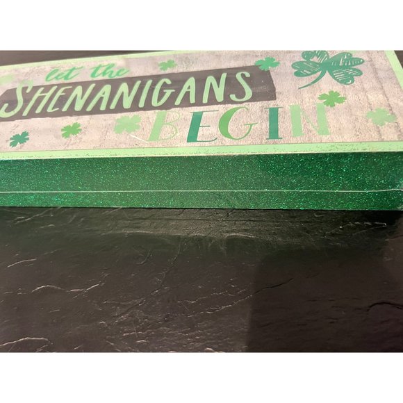 Freestanding Sign Bullseye Playground "Let the Shenanigans Begin" - Picture 2 of 3